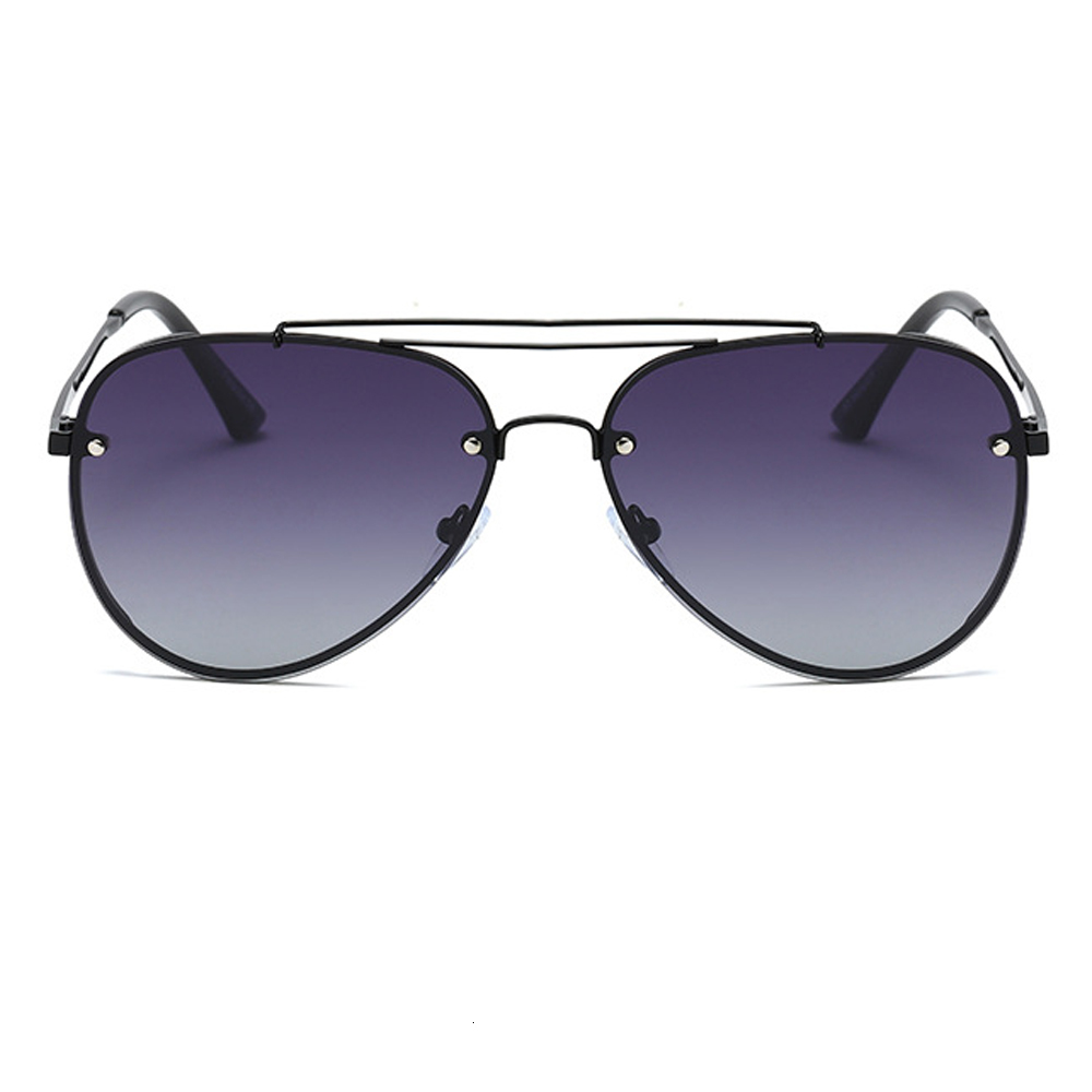 

2021 New Rimless Uv400 Sunglasses Driving Glasses for Women 6 Colors Stainless Steel Frame with Box Noek