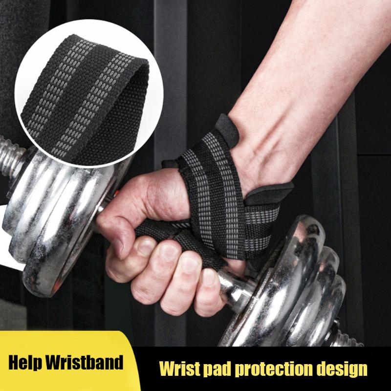 

Weightlifting Wrist Wraps Exercise Anti-Slip Wrist Strap Sport Fitness Support for Working-out Comfortable Decoration, Blue