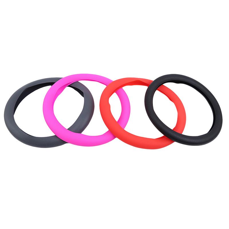 

Silicone Texture Car Auto Silicone Steering Wheel Glove Cover Soft Multi Color