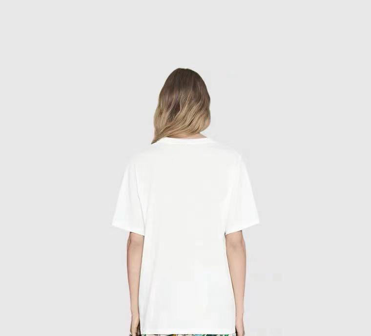

New fashion luxury men's printed T-shirt black fashion men's and women's high quality short sleeve T-shirt -4xl, Bags are not sold separately