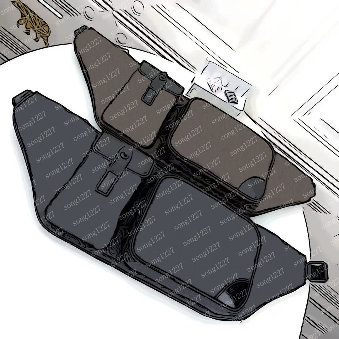 

2021 L 45 Men's wallets 337 Chest bag Personality Fanny packs are available in two classic colors, Brown