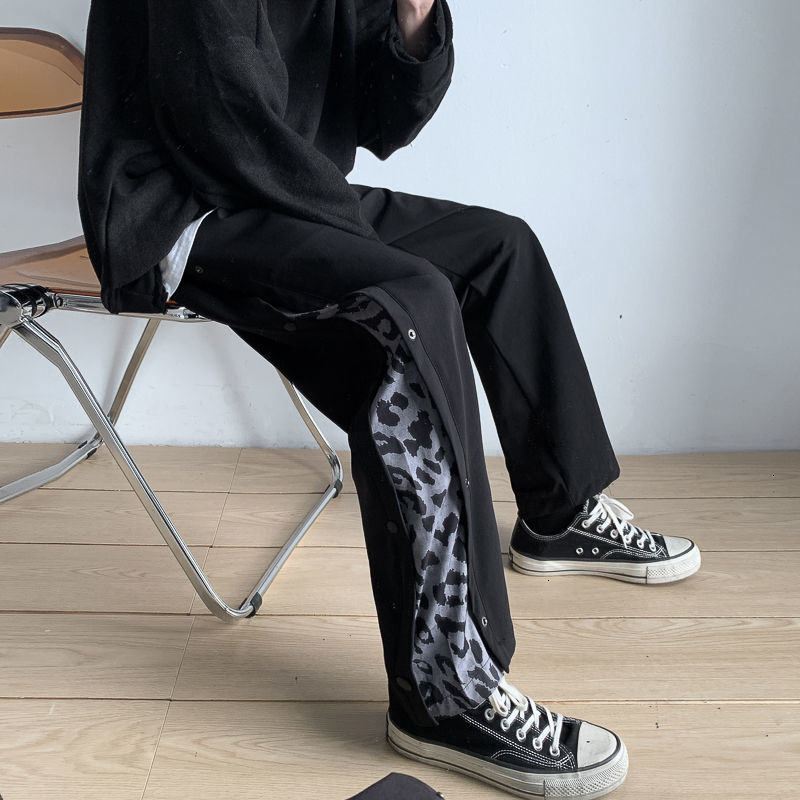 

Trousers 2021 Men's Autumn Thin New Winter Straight Tube Plus Corduroy Pants Youth Wear CQRV, K24