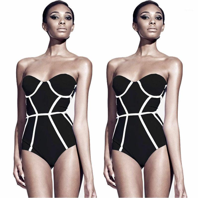 

Sexy Women' One Piece Swimsuit Jumpsuit Fashion New Bathing Monokini Push-Up Padded Bodysuit1