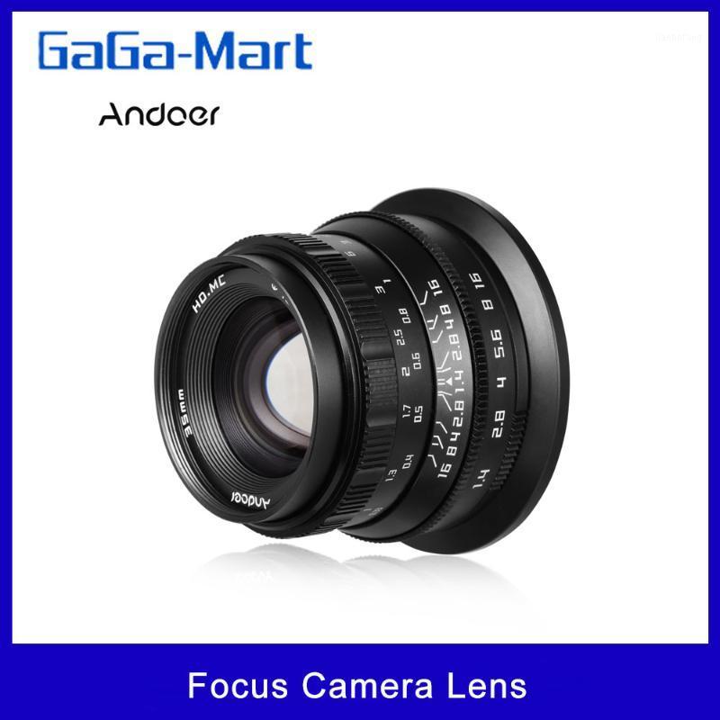 

Andoer 35mm F1.4 Manual Focus Camera Lens Full Frame Large Aperture Lens Replacement for Sony E-Mount Nikon Z-Mount Canon EOS R1