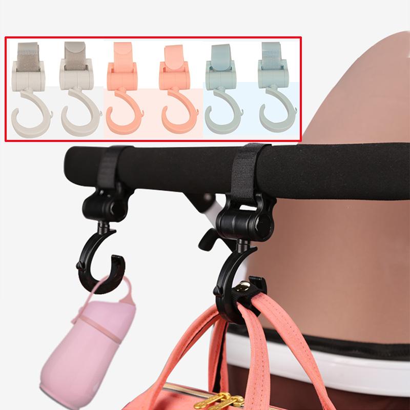 

stroller hook baby stroller accessories organizer pram accessorie babytime buggy baby carriage hook car seat rotate 360 2pc