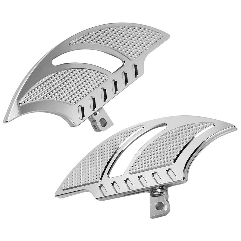 

Pedals Motorcycle Foot Pegs Footrest Floorboard Passenger Rear For Glide Road King Sportster 883 1200 XL