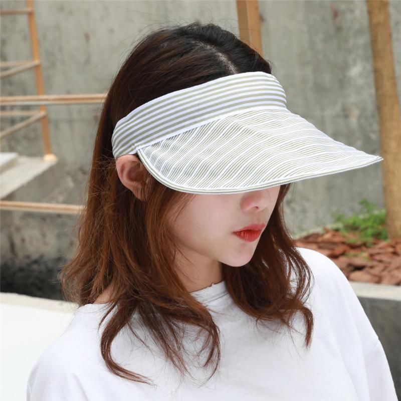 

Women Baseball Hat Foldable Empty Top Breathable Casual Caps for Summer HSJ88, Black