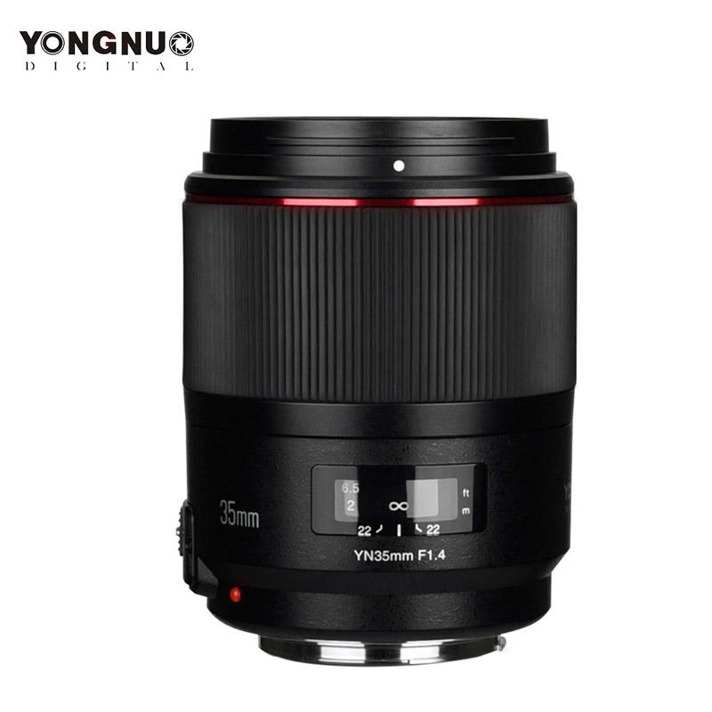 

YONGNUO YN35MM F1.4 Lens Standard Wide Angle Lens for Canon Bright Aperture Prime DSLR Camera for 600D 60D 500D 400D 5D II