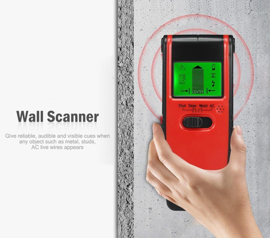 

3 in 1 Metal Detector Wall Stud Center Finder Underground Wood Metal AC Live Wire Voltage Handheld Scanner Detector1