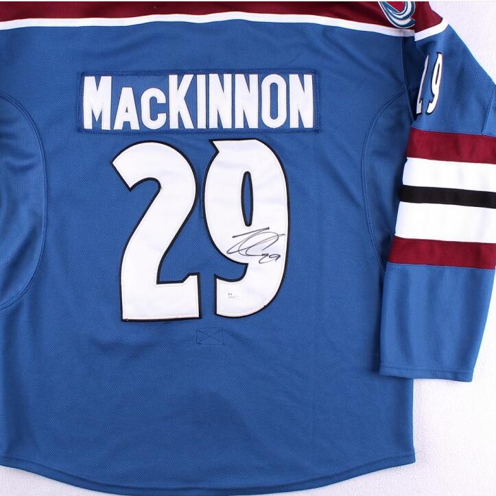 

Tees Tom Wilson John Carlson Nathan MacKinnon Signed Autograph signatured Autographed auto signature jersey shirts, Gray