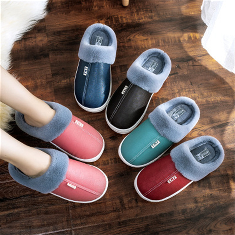 

New Winter 2021 Mode Women Slippers Couple Shoes Short Fuzzy Ladies Non-slip Soft Inner Room Warm Slipper YEYI, Pink 1