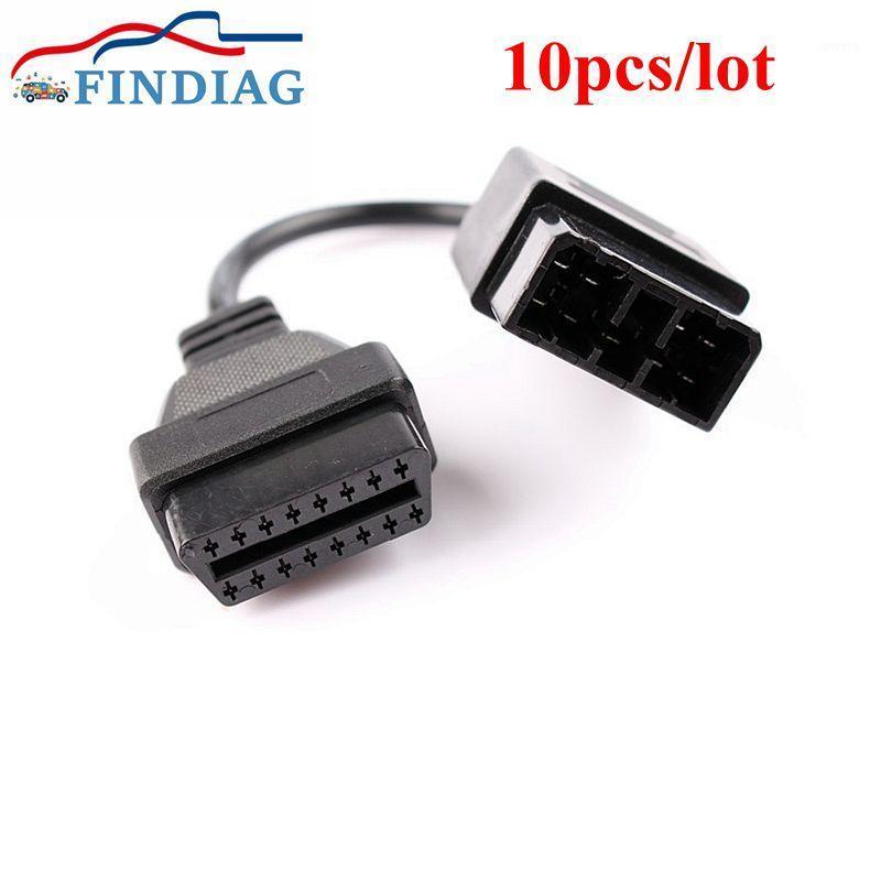 

10pcs/lot For Cars Male Cable 9 pin To 16pin Interface Garage Tool Adapter Cable OBD OBDII Extension Cord Lead1