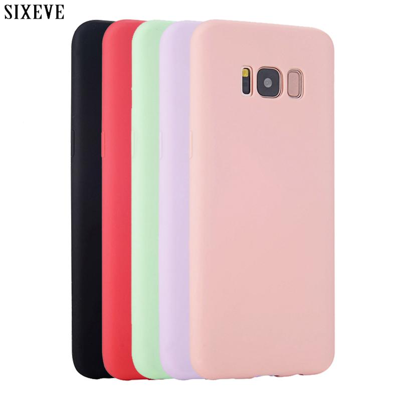 

Silicone Case for Samsung galaxy S8 S9 S10 Plus S6 S7 Edge Note 8 9 3 4 5 J3 J5 J7 A3 A5 A7 2015 2016 2017 Luxury Phone Cover, Purple