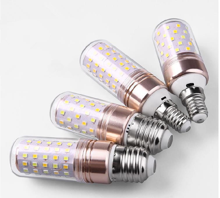 

SMD5730 E27 B22 E14 LED bulbs 12W 110V 220V 360 angle LED Bulb Led Corn light
