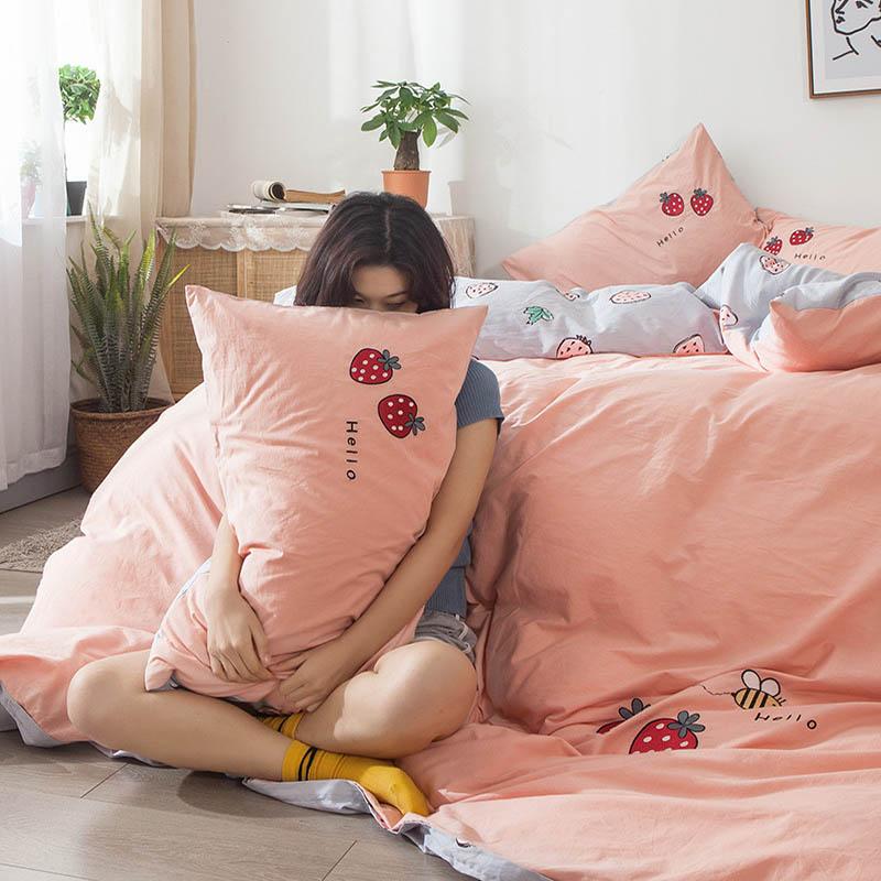 

Pillow Case A Pair Of Cotton Embroidery Pillowcase Rectangle Sleep Cover Decorative Pillows For Home Bed Seat Cushion, 11