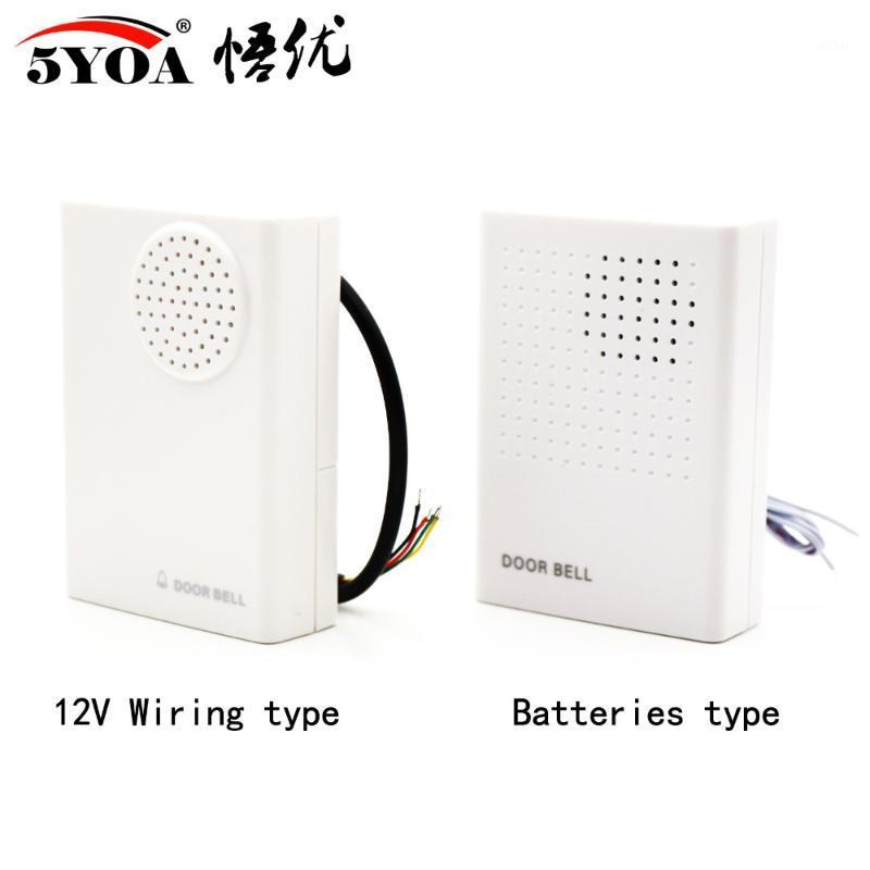 

Doorbell Electronic Wire Wired Door Bell Ding-Dong Dry Battery or Connect to 12V Two Types1