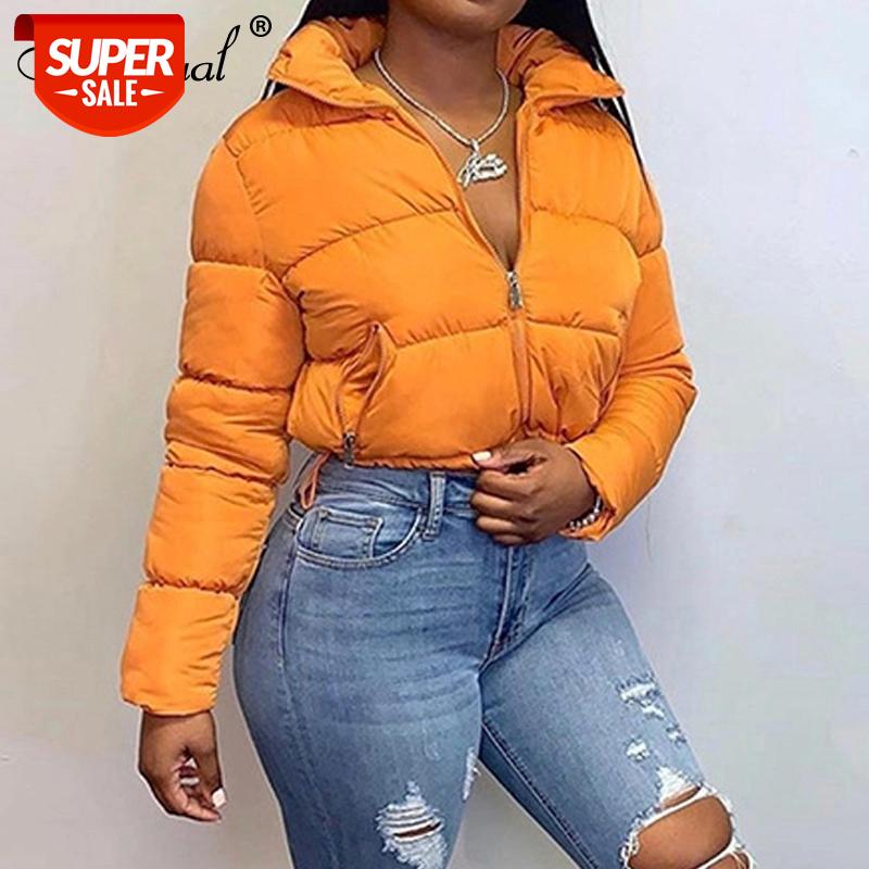 

Simenual Warm Autumn Winter 2020 Women Coats Fashion Long Sleeve Zipper Jackets Solid Slim Thick Female Casual Bread Outerwear #RX7l, Black;brown