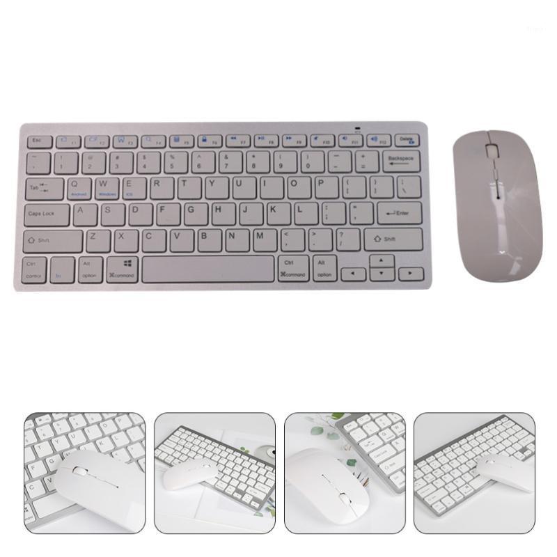 

Wireless Keyboard Combo Silent Office Home Computer Accessory Battery1
