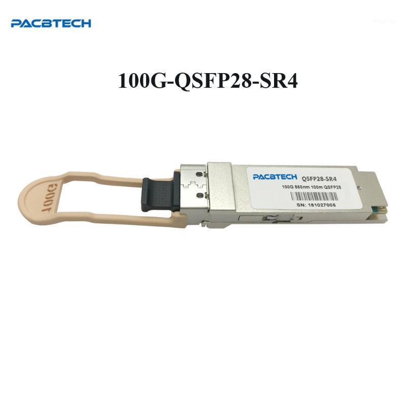 

100Gb/s Transceiver Module Multimode SR4-850nm 100M with MTP/MPO type QSFP28 Transceiver Module1