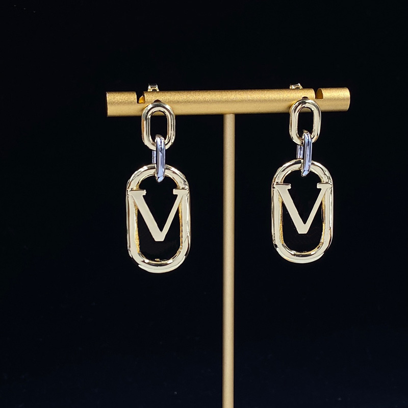 

Gold Earrings Designer Earring For Women Jewelry Luxury Stud Fashion Letter Studs Hoops Men Party Wedding Lovers Engagement 2203027WU