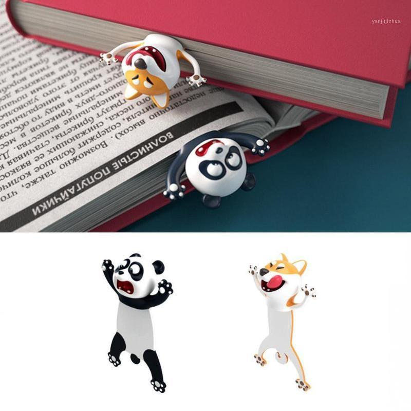 

3D Stereo Bookmark, Cartoon Novelty Animal Bookmark Original Cute PVC Party Favors Birthday Students Teens Gift For Reading1
