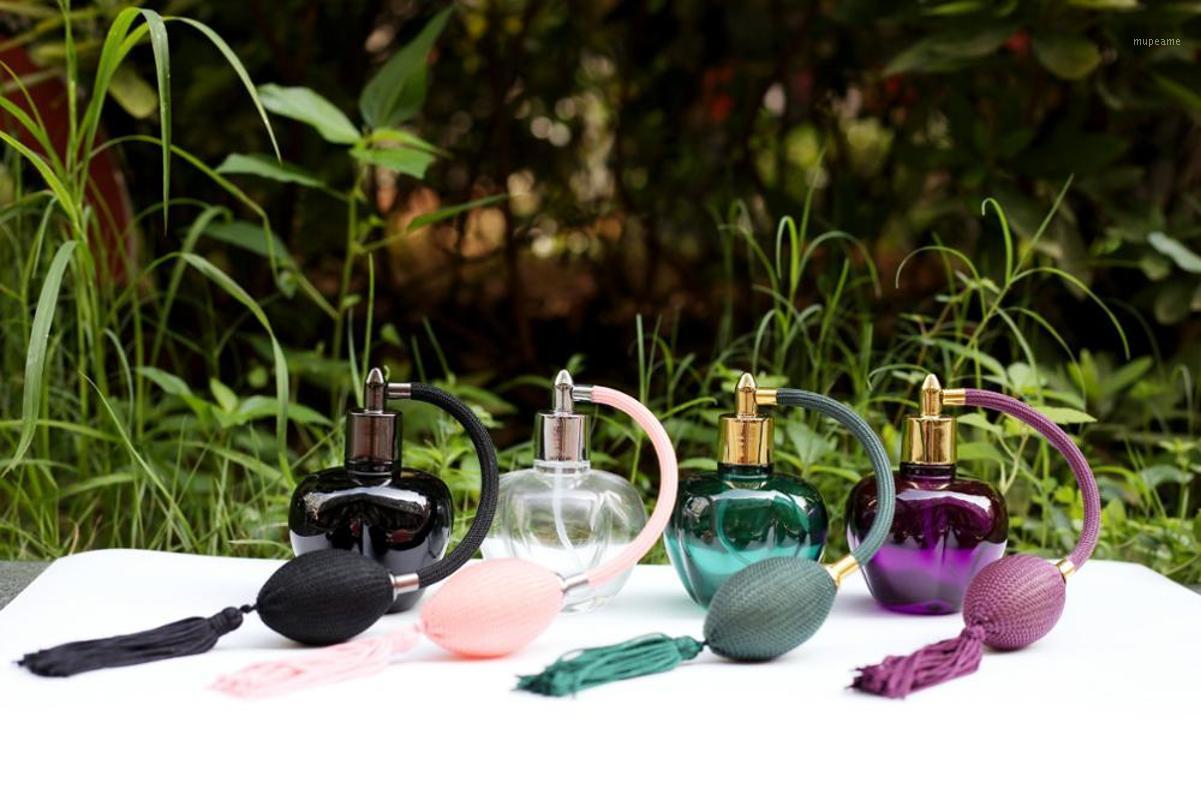 

100ML Crystal Apple-shaped Airbag Perfume Empty Bottle with Long Tube Airbag Nozzle 10PCS/LOT1