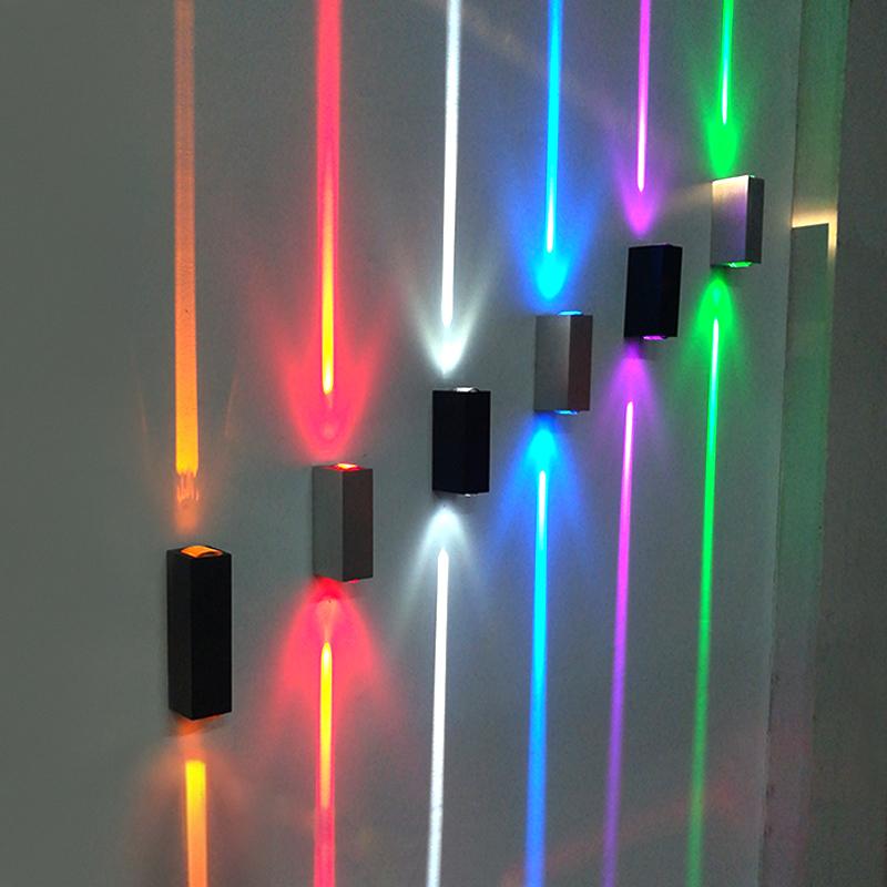 

Modern Wall Lamps Up&Down 6W LED Wall Light Indoor Hotel KTV Sconce Decorative lighting Porch Garden Lights