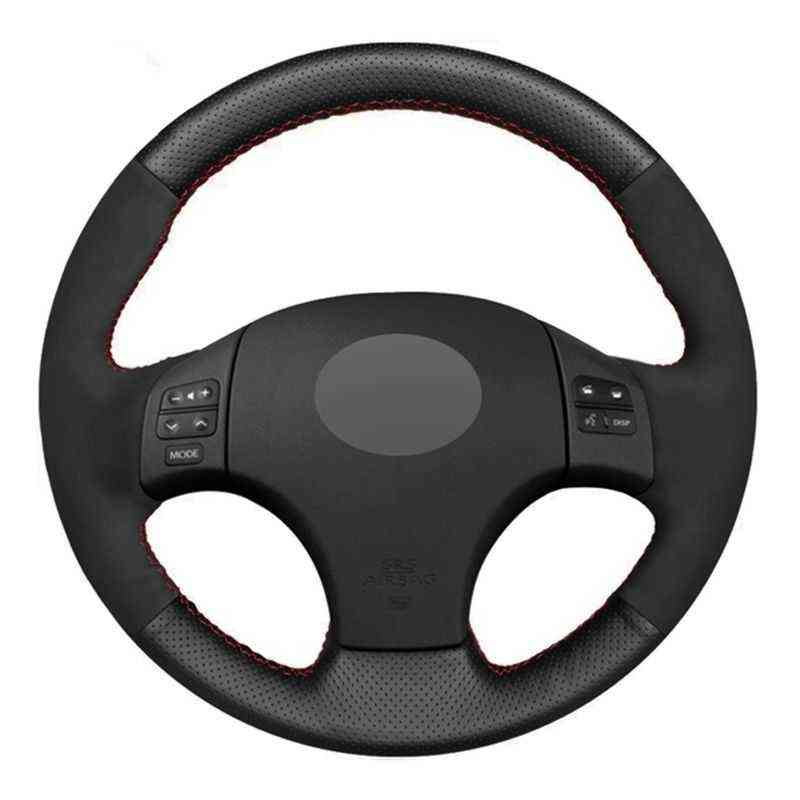DIY Car Steering Wheel Cover Suede For Lexus I ISS250 IS250C IS300 IS350 IS300C 