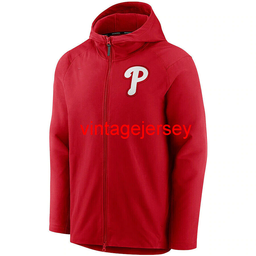 

2021 Philadelphia Collection Pregame Full-Zip Hoodie S-3XL, Red
