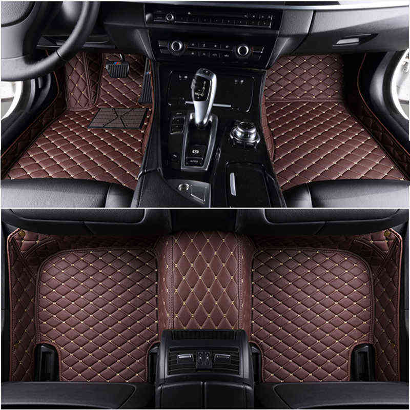 

Custom 5 Seat car floor mats for honda civic accord city brv 2000 - 2020 car mats auto accessories W220311