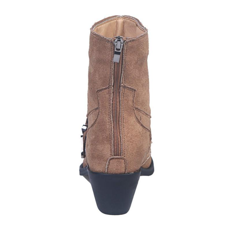 

Autumn Boots Winter Women Fashion Leather High Heels Women Ankle Boots Ladies Short Shoes Female Casual, Brown