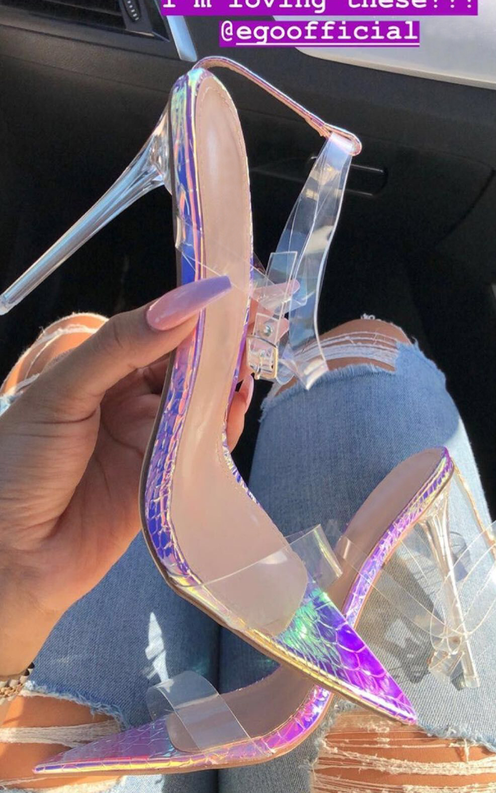 

2021 New Sexy Because Transparent Female Sandals Super-thin Heels to Belts Wedding Party Size Colorful V5AZ, Design and colour