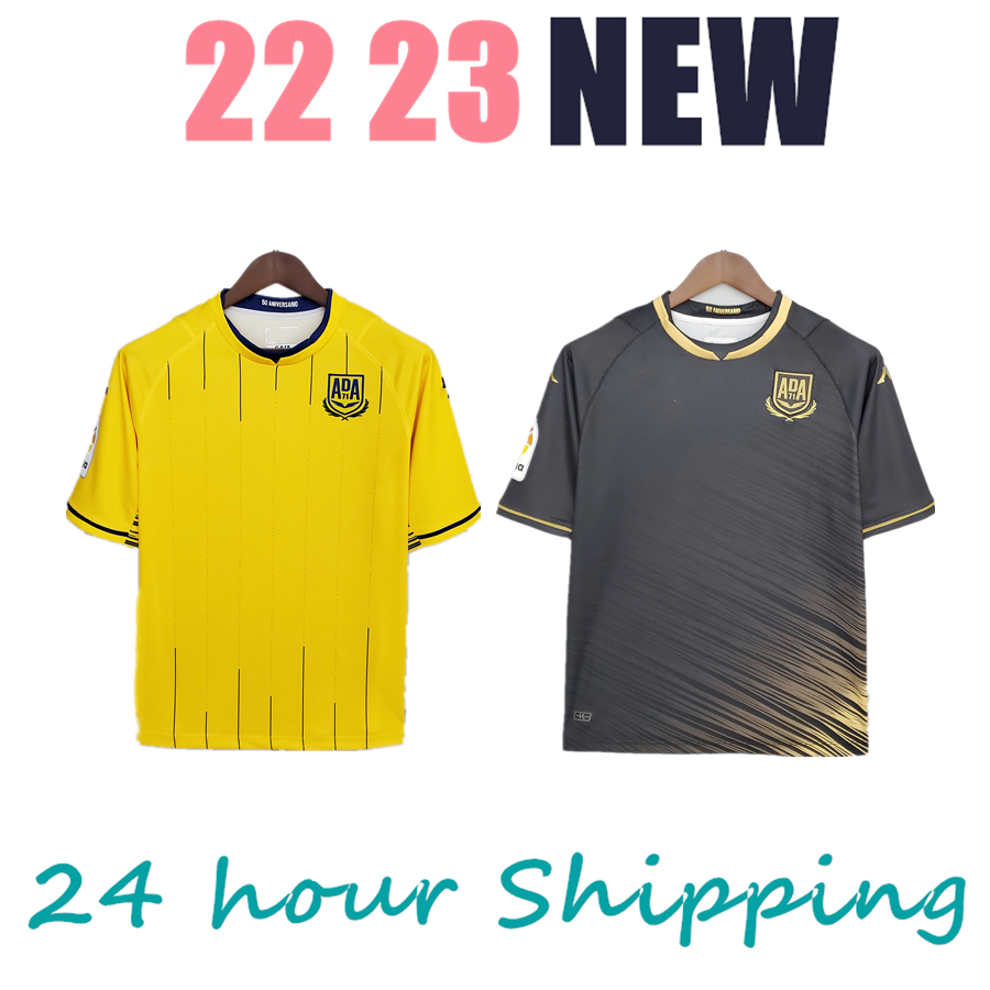 

2021 2022 AD Alcorcón Soccer men's Jerseys 21 22 Alcorcon home away yellow black shirt