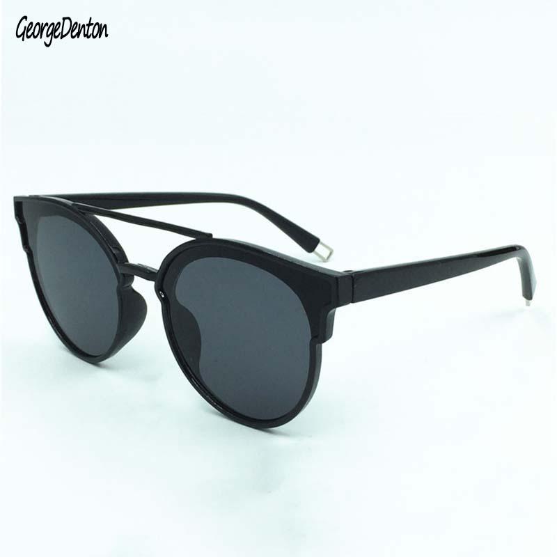 

Sunglasses Round Women Female Metal Double Beam Big Frames Sun Glasses Fashion Pochromic Lens Shade Eyewear UV