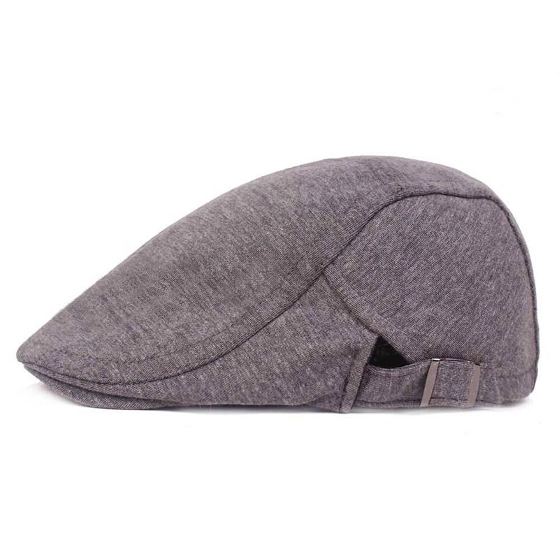 

Berets Summer Beret Hat Male And Female Duck Literary Retro Baseball Sun Leisure Travel, Elastic navy blue