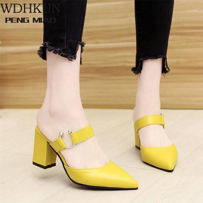 

2020 Fashion High Heels Sandals Shoes Woman Wedding Shoes Mid High Heels Party Summer Height Sandals1, Pink
