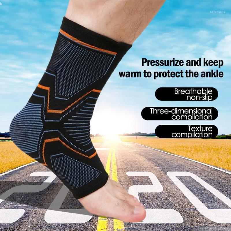 

1PC Ankle Brace Compression Support Sleeve Elastic Breathable For Recovery Joint Pain Basket Foot Outdoor Sports Socks1, Black