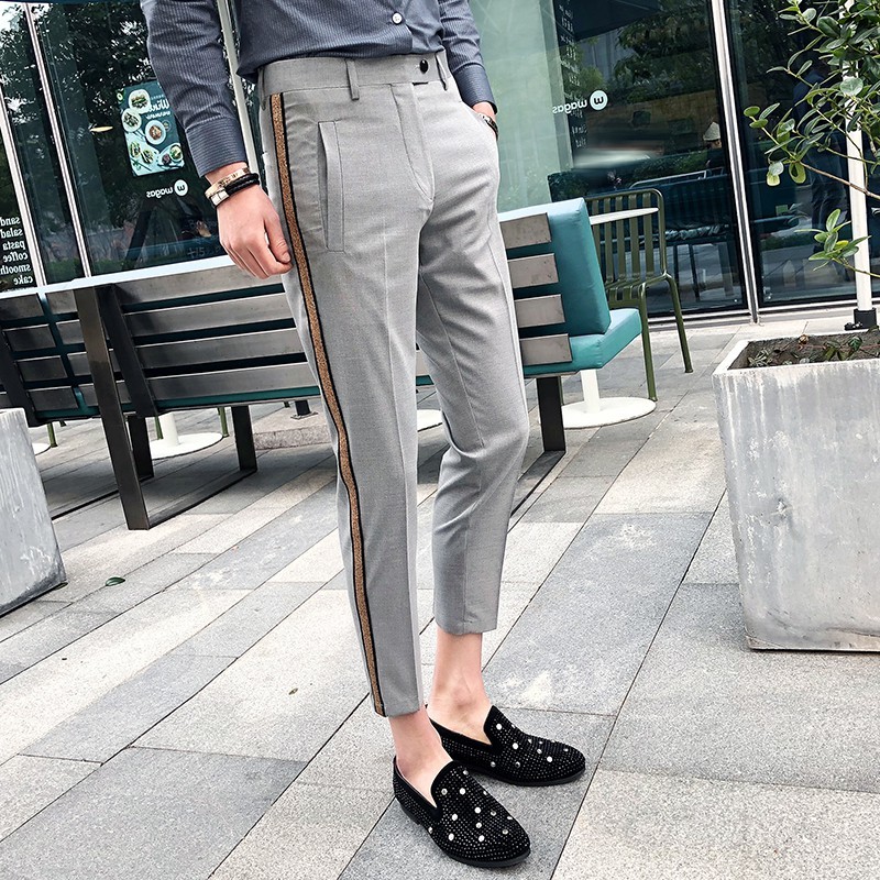 

2020 Masculinas Negcios Moda Vero De Escritrio Inlg, Black