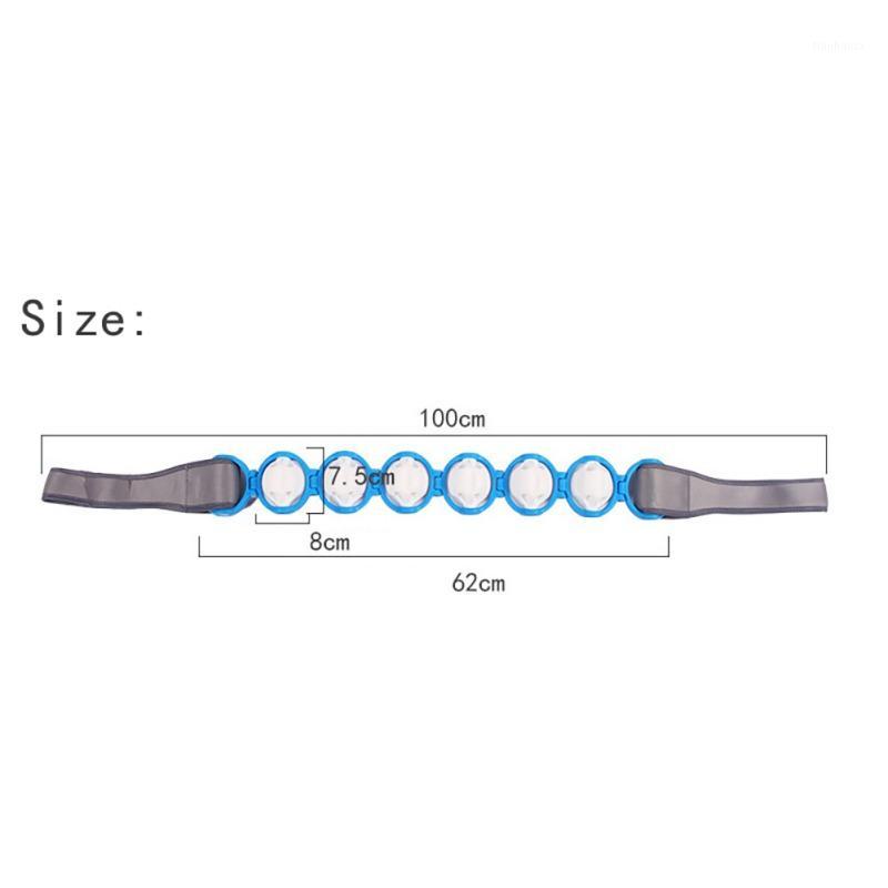 

Waist Back Roller Massager Manual Rolling Ball Neck Leg Slimming Strap Rope Massage Device 20201