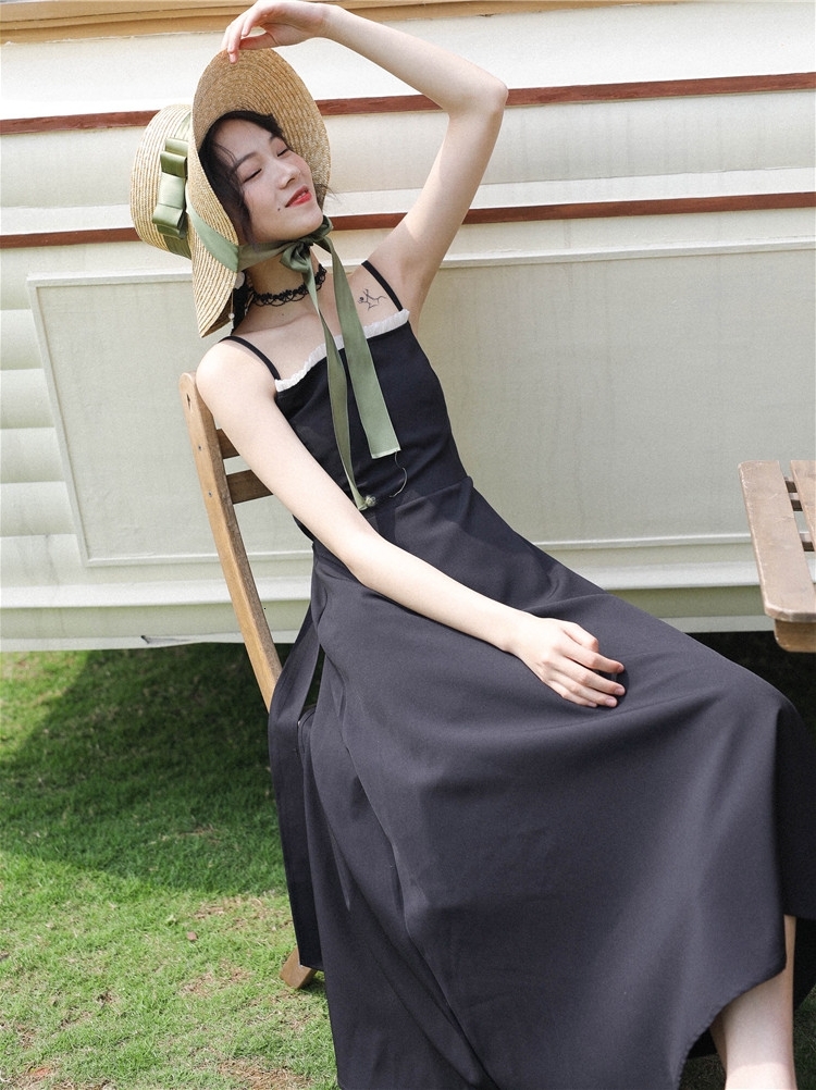 

No Black Back, Girly Dress, Sexy Vacation Lady, Long Dresses, Bohemian Girdle, Hater Midi Beach, 2021 Summer Dresses. H0lh, Blue