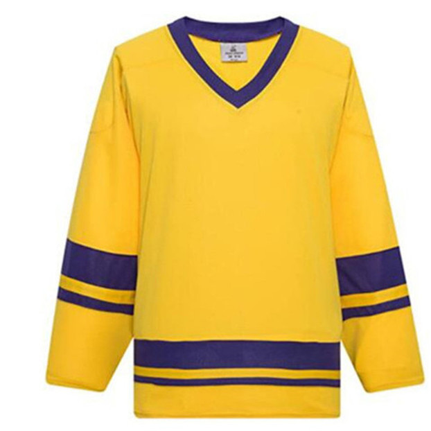 

2022 Men blank ice hockey jerseys wholesale practice hockey shirts Good Quality 112, As pic