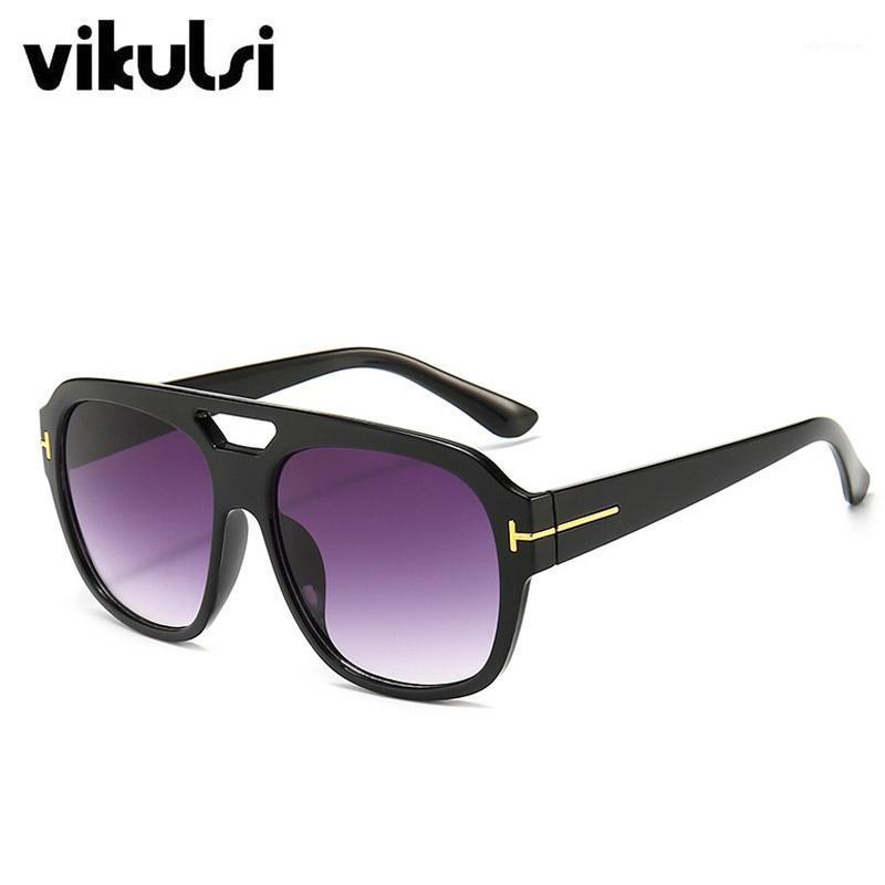 

Square Vintage Men's Sunglasse Oversized Big Frame Women Brand Designer 2020 New Fashion Trendy Oversized T Sun Glasses UV4001