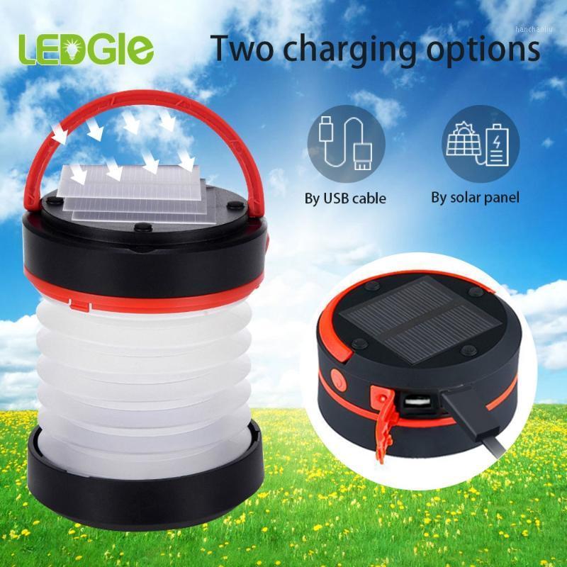 

LEDGLE Power Bank Camping Lights Solar Portable Lantern Rechargeable Camping Equipment 5V LED Tent Lanterns Hiking Lamp1