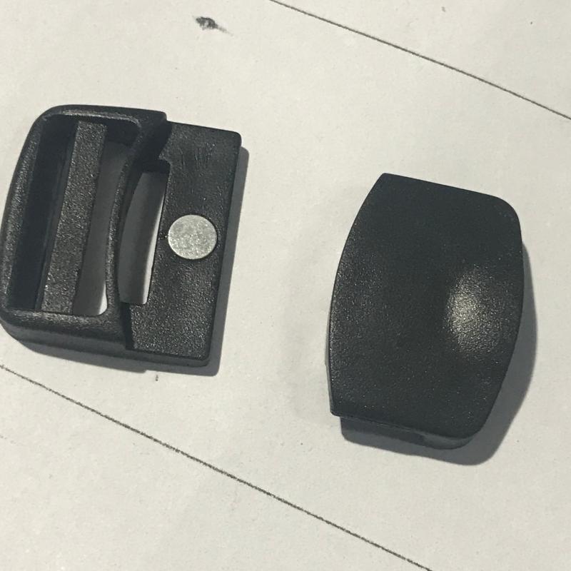 

25mm plastic buckle with magnet replacement magnets baby toddler magnetic-iron buckle Plastic Fidlock Magnetic Slide Release Buc