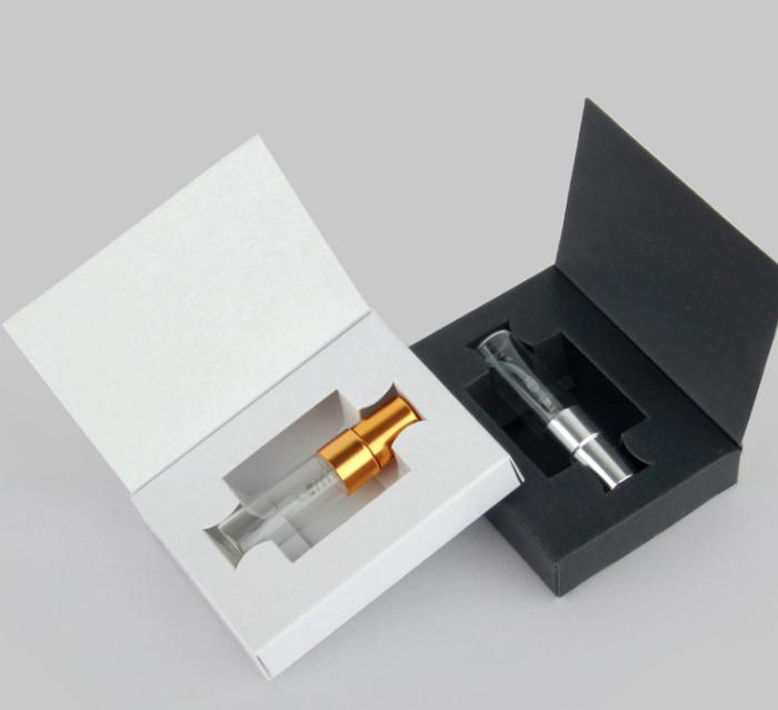 

2021 5ML 10ML Glass Bottle with Packing Box Perfume Atomizer Spray Bottle Cosmetic Sample Vial Refillable Bottles
