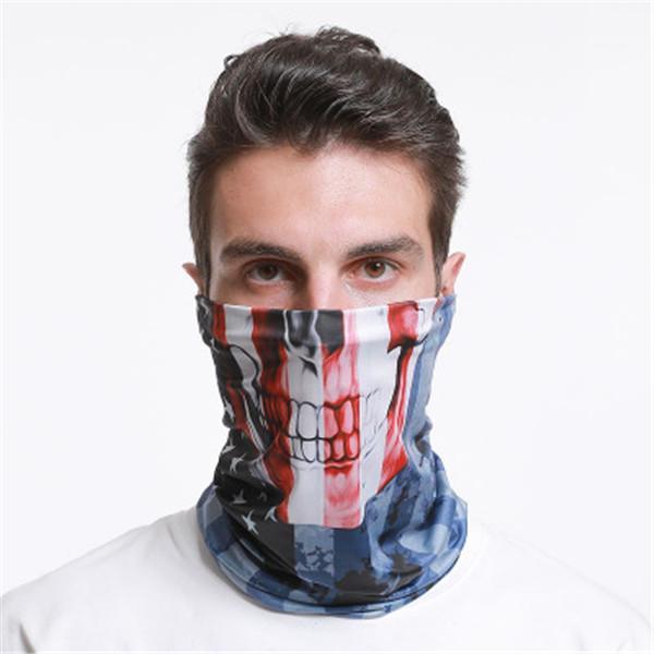 

Cycling Face Mask Mask for Outdoor activite magic mask multifunctional riding cap sunscreen ice silk scarf bib outdoor fishing1, As pic