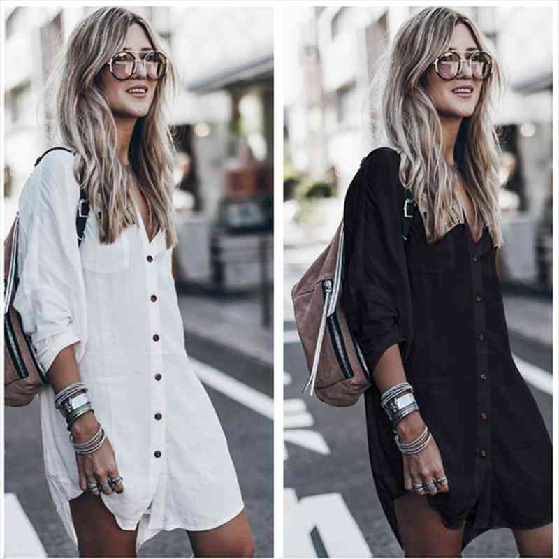 

beach dress saida de praia cotton beach cover kaftan pareos de playa mujer bikini cover up swimsuit sarong shirt tunic, White;black