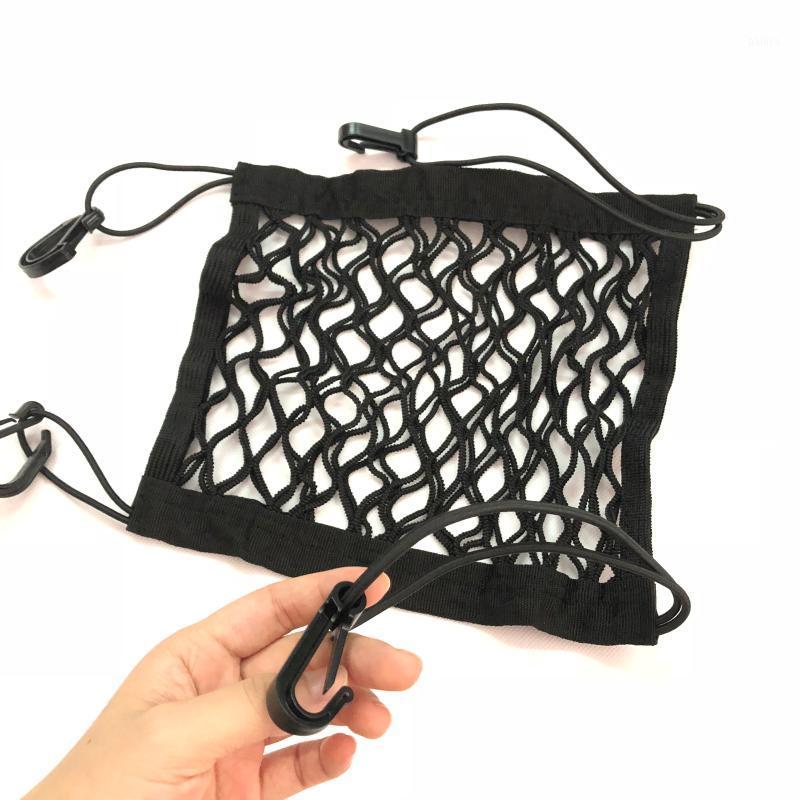 

Car Organizer Seat Back Storage Elastic Car Mesh Net Bag Between Bag Luggage Holder Pocket For Auto Vehicles New Styling1