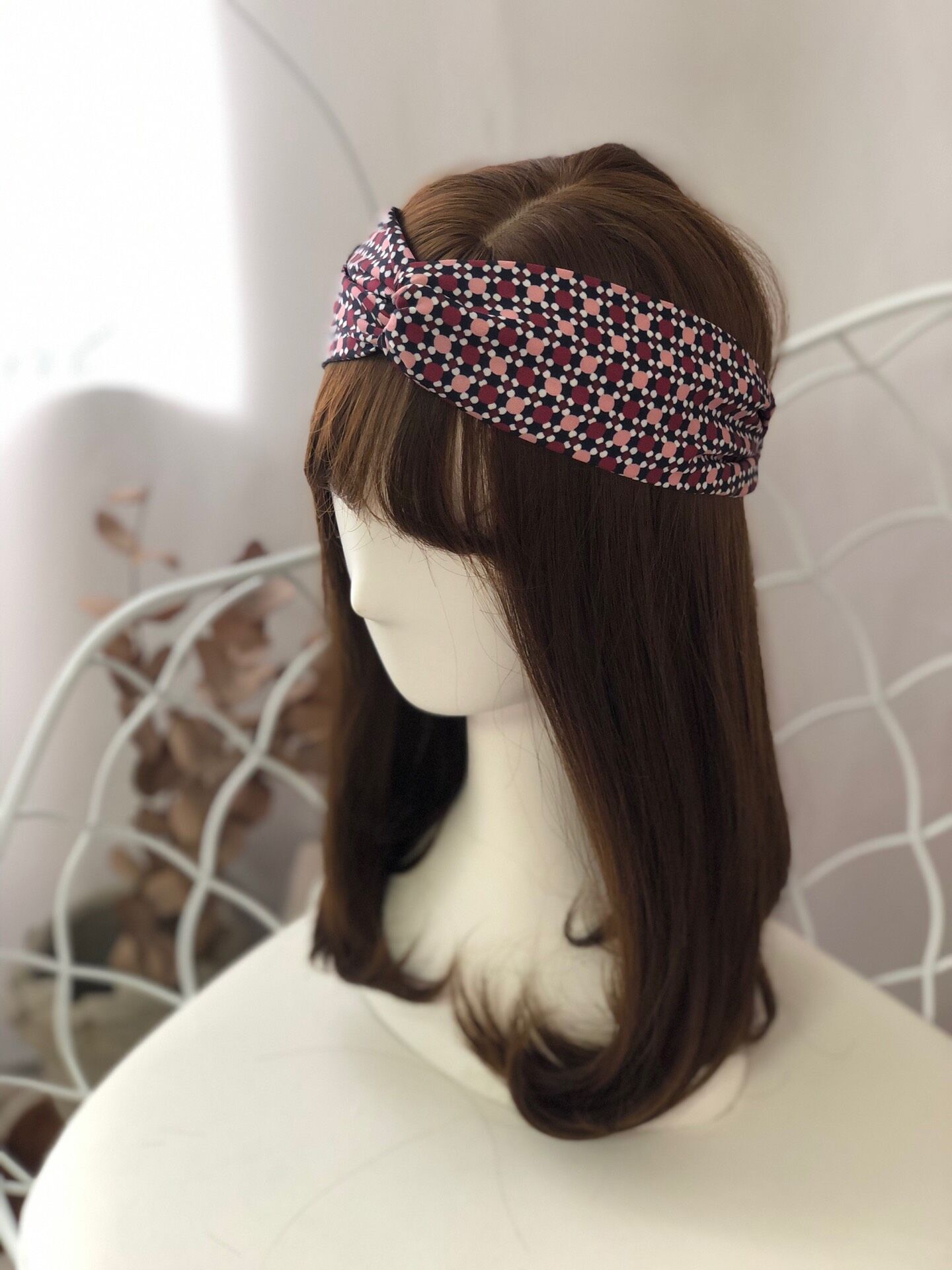 

Famous headbands dot headbands classic design hair bands With tags and label without box women hair jewelry, Silver