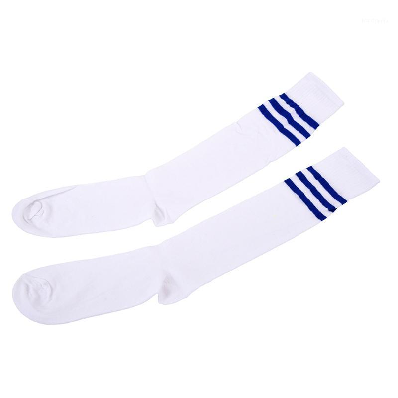

Old school knee high athletic sport tube sock1, White